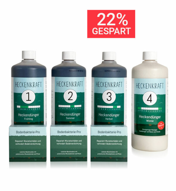 Heckendünger Jahrespflegepaket Heckenkraft