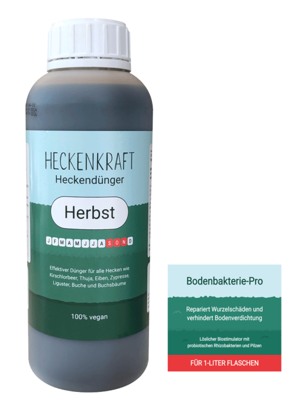 Herbstdünger Heckendünger-flasche