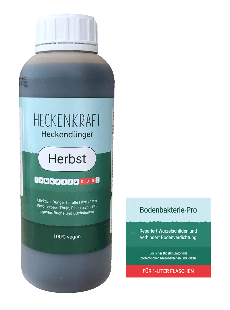 Herbstdünger Heckendünger-flasche